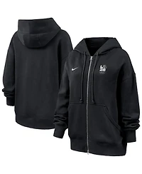 Nike Women's Black LA28 Summer Olympics Phoenix Fleece Full-Zip Hoodie
