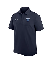 Nike Men's Navy Villanova Wildcats 2025 Sideline Dri-fit Polo Shirt