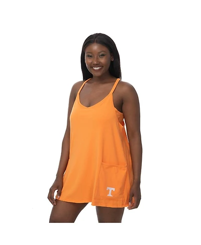 ZooZatz Women's Tennessee Orange Tennessee Volunteers Active Pocketed Skort Dress