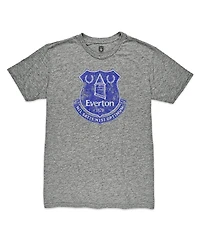 1863FC Men's Heather Gray Everton Color Badge Vintage Tri-Blend T-Shirt