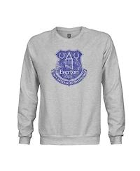 1863FC Men's 1863FC Heather Gray Everton Pullover Crewneck Sweatshirt