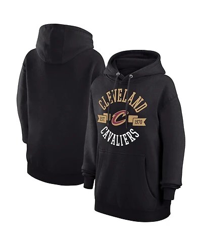 G-iii 4Her by Carl Banks Women's Black Cleveland Cavaliers City Pullover Hoodie