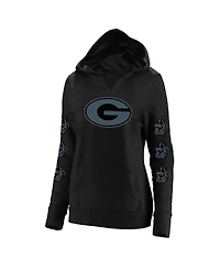 Fanatics Women's Black Georgia Bulldogs Plus Sleeve Hit Pullover Hoodie