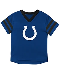 Outerstuff Toddler 2-Piece Royal/Black Indianapolis Colts Red Zone V-Neck T-Shirt and Pants Set