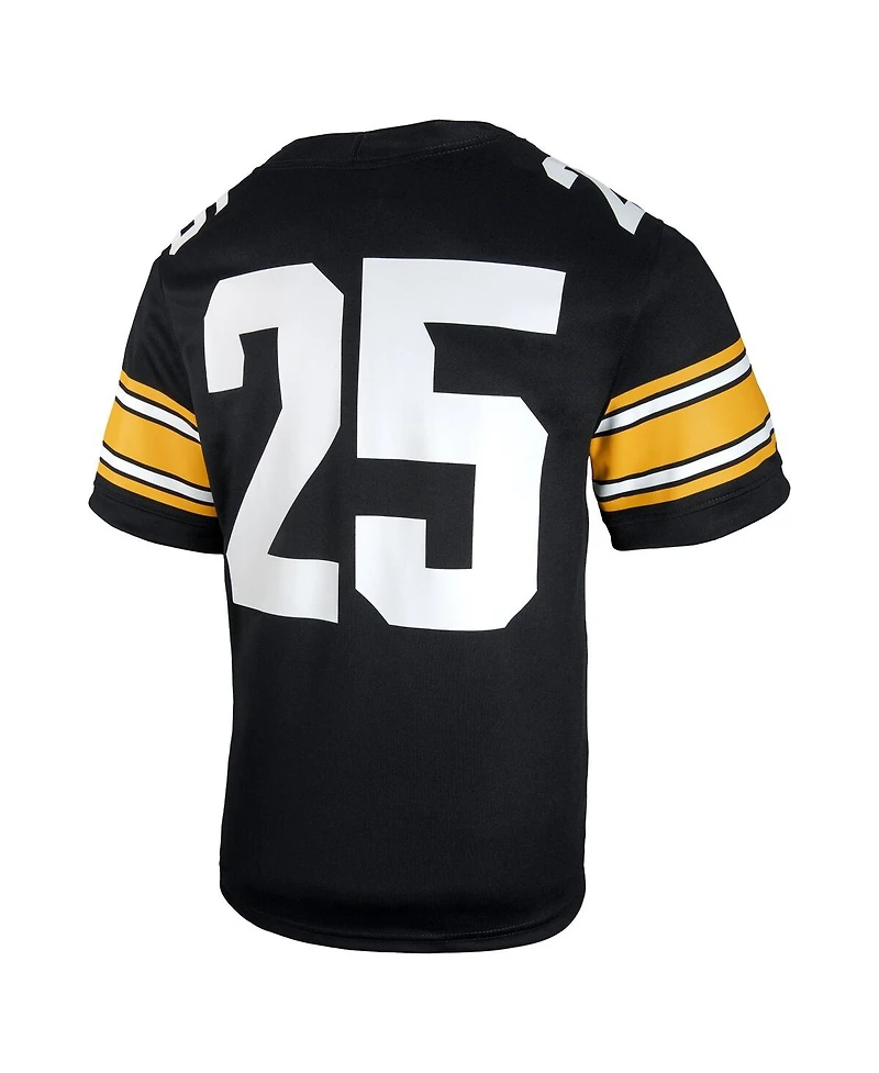 Nike Big Boys and Girls 25 Black Iowa Hawkeyes Untouchable Replica Game Jersey