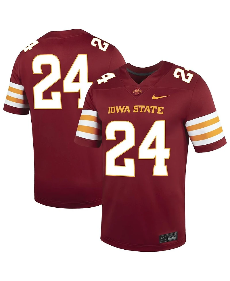 Nike Men's 24 Cardinal Iowa State Cyclones Untouchable Replica Game Jersey