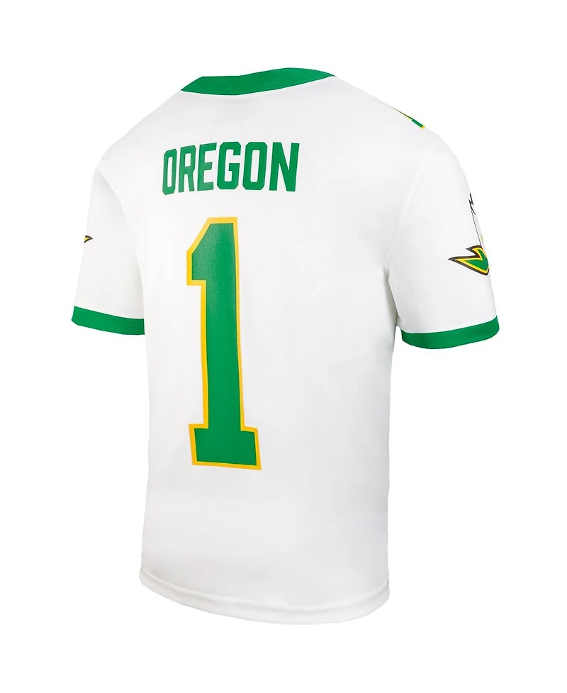 Nike Big Boys and Girls White Oregon Ducks Vapor Fusion Jersey