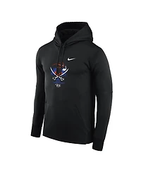 Nike Men's Black Virginia Cavaliers The Ride Swords Therma-fit Hoodie