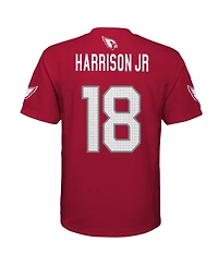 Outerstuff Big Boys and Girls Marvin Harrison Jr. Cardinal Arizona Cardinals Replica Player Jersey