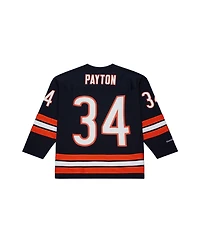 Mitchell & Ness Men's Walter Payton Navy Chicago Bears Maxed Out Fashion Hockey Jersey