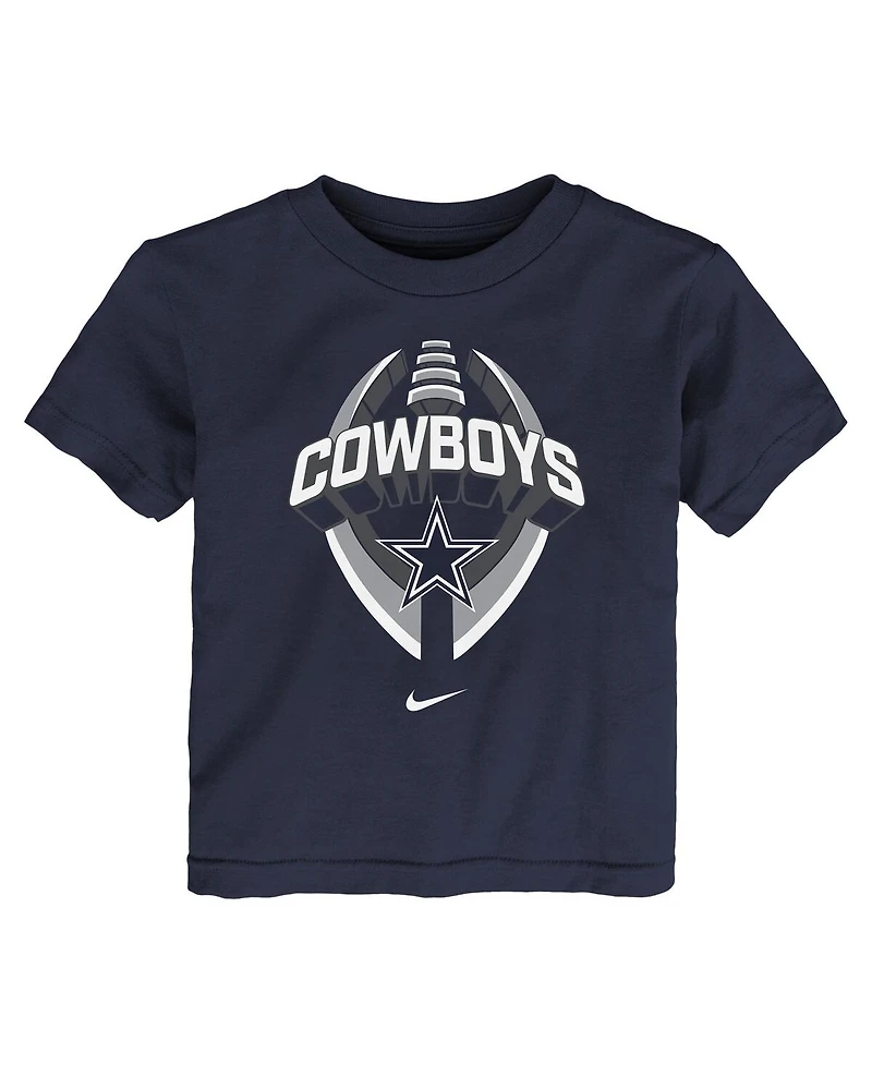 Nike Toddler Navy Dallas Cowboys Icon Legend T-Shirt