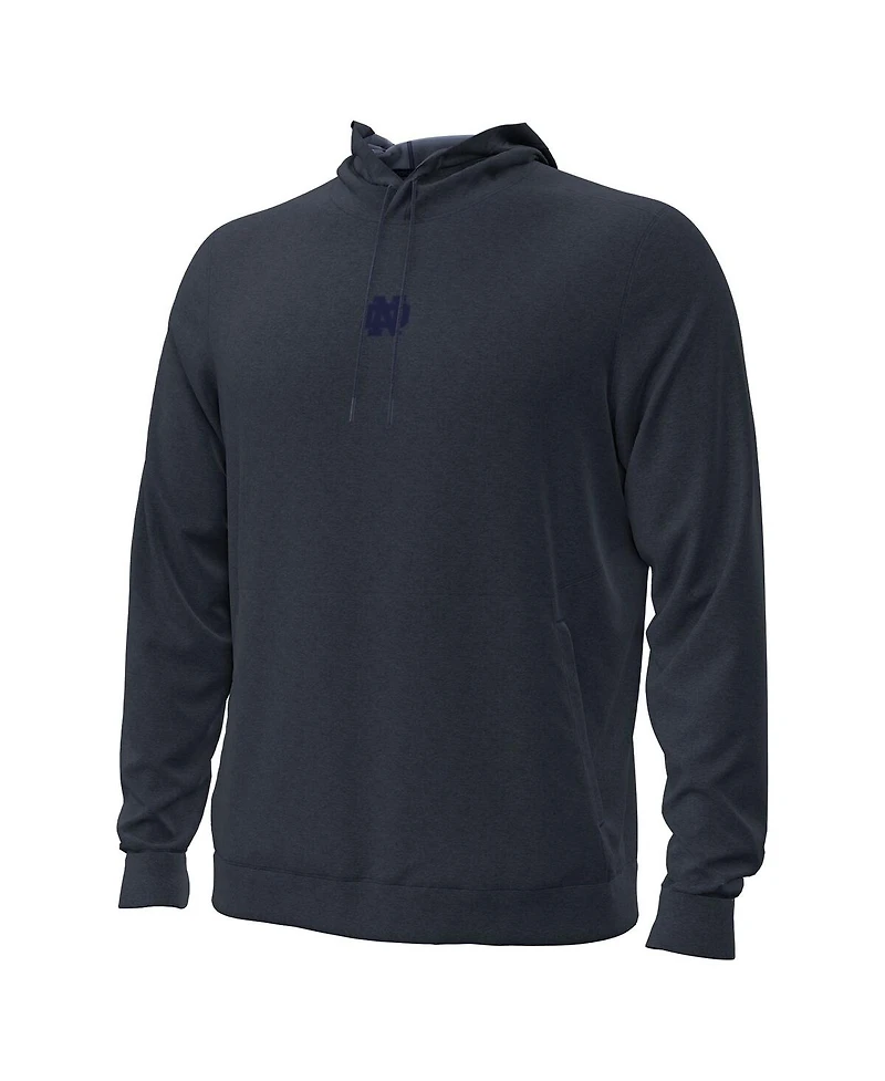 Under Armour Men's Navy Notre Dame Fighting Irish Sideline Meridian Cold Weather Pullover Hoodie