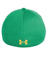 Under Armour Men's Green Notre Dame Fighting Irish Sideline Blitzing Accent Flex Hat