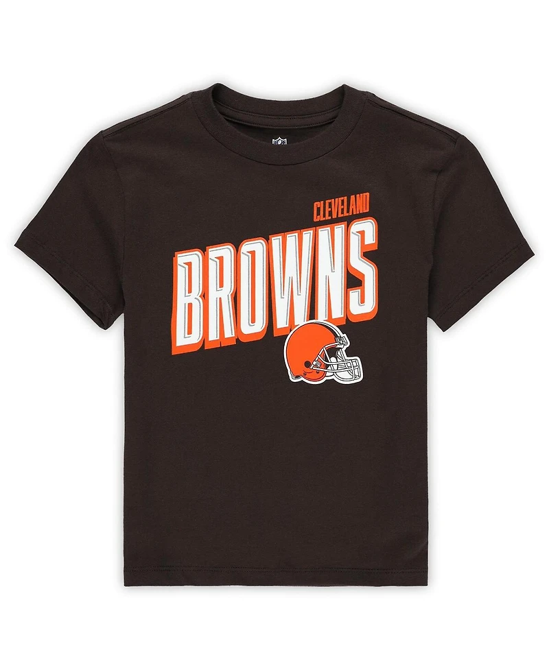 Outerstuff Preschool Cleveland Browns The Mix Combo T-Shirt Set