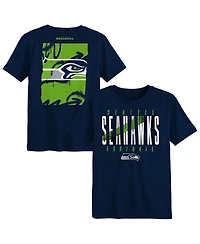 Outerstuff Preschool College Navy Seattle Seahawks Posterize T-Shirt