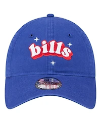New Era Big Girls Royal Buffalo Bills Cheer 9TWENTY Adjustable Hat