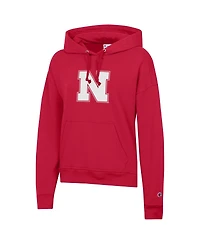 Champion Women's Scarlet Nebraska Huskers Powerblend Fleece Hoodie