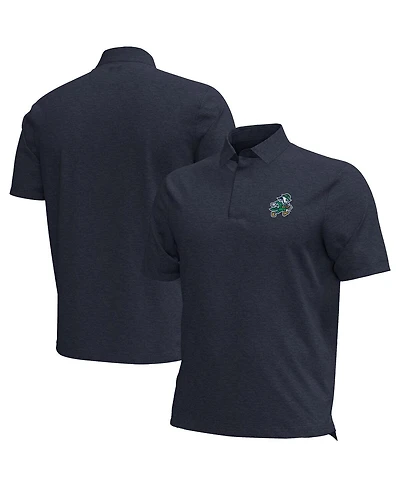 Under Armour Men's Navy Notre Dame Fighting Irish Sporting Leprechaun Aura Polo Shirt