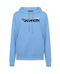 Levelwear Women's Light Blue Utah Mammoth Adorn Wedge Pullover Hoodie