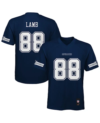 Outerstuff Preschool CeeDee Lamb Navy Dallas Cowboys Replica Player Jersey