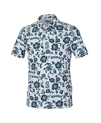 Reyn Spooner Men's White Seattle Mariners Pua Performance Polo Shirt