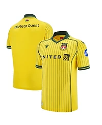 Macron Men's Yellow Wrexham 2025/26 Away Replica Jersey