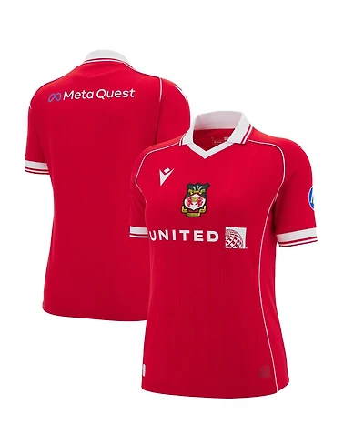 Macron Women's Red Wrexham 2025/26 Home Replica Jersey