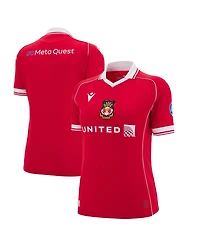 Macron Women's Red Wrexham 2025/26 Home Replica Jersey