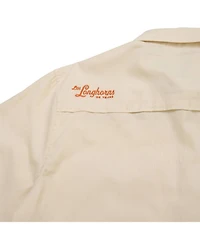 Howler Brothers Men's Tan Texas Longhorns x Howler Brothers Gaucho Long Sleeve Full-Snap Shirt