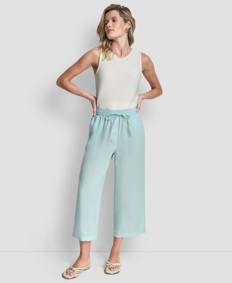 Dkny Women's Pull-On Wide-Leg Pants