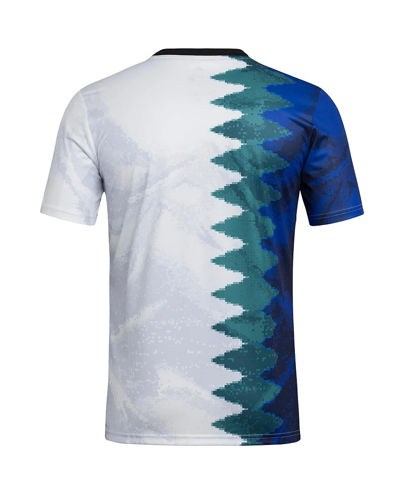 Adidas Men's White Real Salt Lake 2025 Gaming Aeroready Pre-Match Jersey