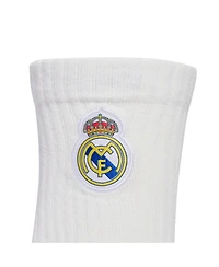 Adidas Men's and Women's 2-Pack White Real Madrid Third Crew Socks Set