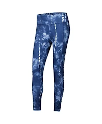 Msx by Michael Strahan Women's Navy New York Giants Serena Tie-Dye Leggings