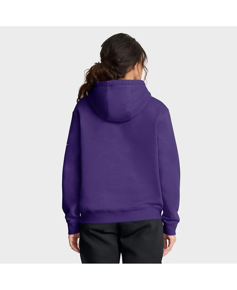 Nike Women's Purple Minnesota Vikings Club Fleece Pullover Hoodie