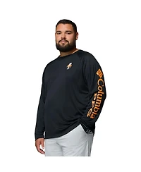Columbia Men's Gray Alabama Crimson Tide Big Tall Terminal Tackle Long Sleeve Omni-Shade T-Shirt