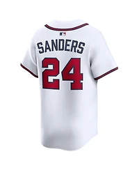 Nike Men's Deion Sanders White Atlanta Braves Limited Player Jersey