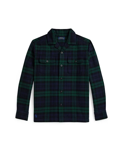 Polo Ralph Lauren Boys 2-7 Plaid Camp Collar Shirt