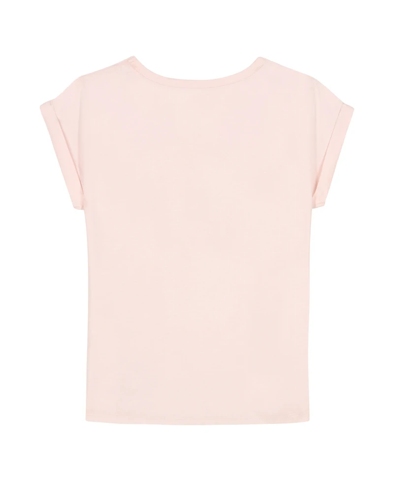 Calvin Klein Girls 7-16 Short Sleeve High-Low Hem T-Shirt
