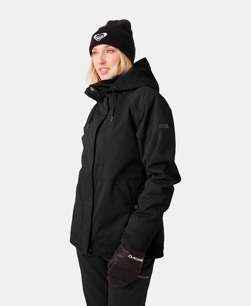 Roxy Women's Billie 3-Way Adjustable Hooded Insulated Snow Jacket