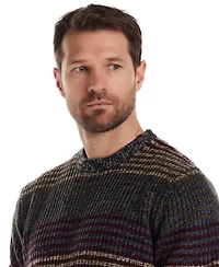 Weatherproof Vintage Men's Striped Crewneck Sweater