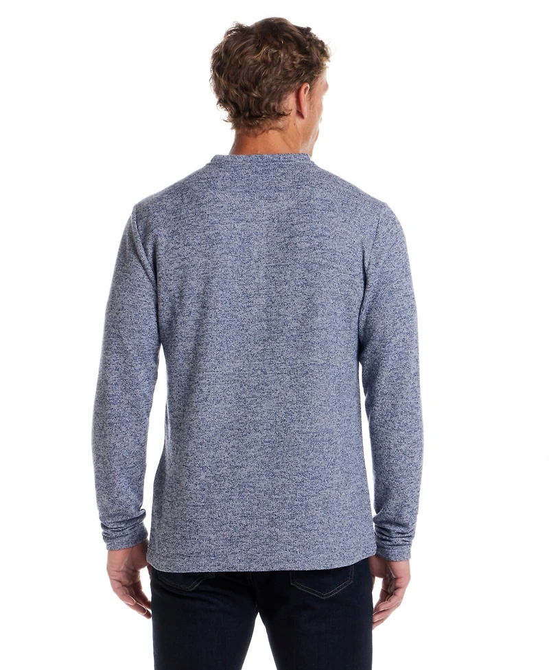 Weatherproof Vintage Men's Henley Neck Shirt