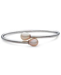 Belle de Mer Cultured Freshwater Pearl (8-9mm) Bracelet in Sterling Silver