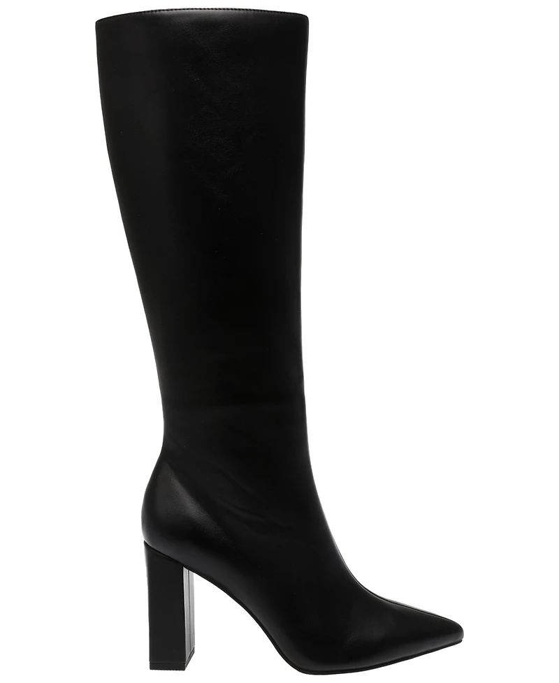 Wild Pair Women's Islah Wide-Calf Block Heel Knee High Boots, Created for Macy's