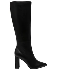 Wild Pair Women's Islah Wide-Calf Block Heel Knee High Boots, Created for Macy's