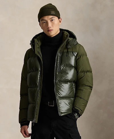 Polo Ralph Lauren Men's Assorted Gorham Two-Tone Mock Neck Jacket