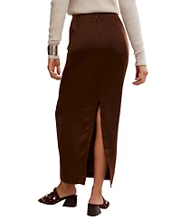 Free People Women's Rosetto Column Midi Skirt