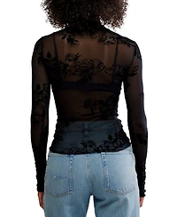 Free People Women's You Decide Floral Long Sleeve Top