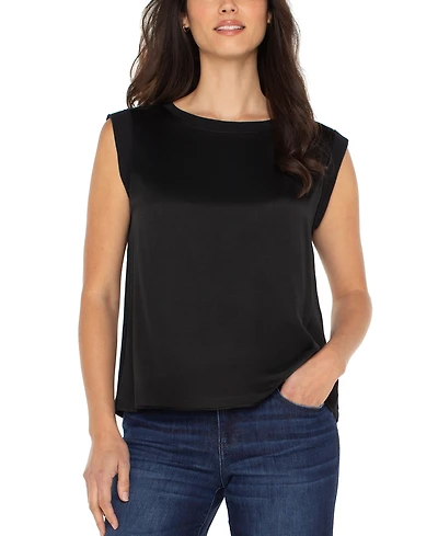 Liverpool Los Angeles Petite Sleeveless Knit Top