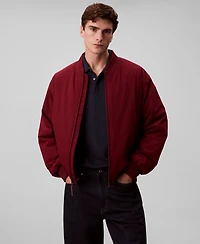 Calvin Klein Men's Hero Bomber Full-Zip Long Sleeve Jacket