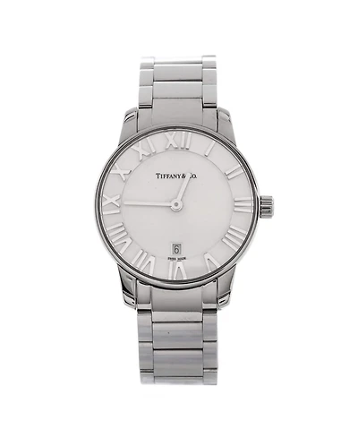 Pre-Owned Tiffany & Co Atlas 2-Hand Quartz Watch in Stainless Steel 29mm
